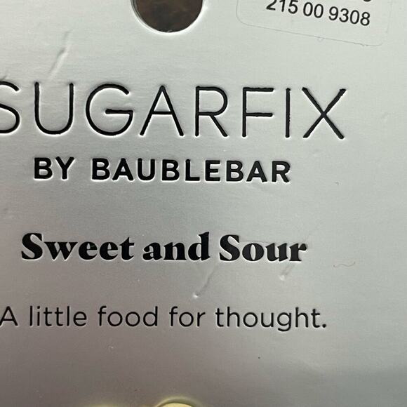 Sugarfix BaubleBar NEW Sweet and Sour Earring Set Cherries Banana Limes - Picture 3 of 5